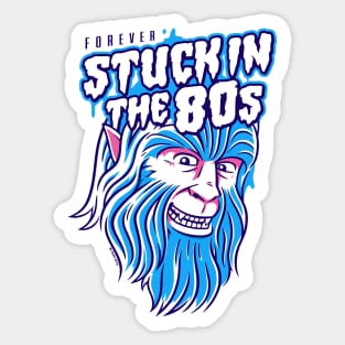 80s Werewolf Sticker